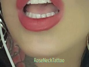 RoseNeckTattoo